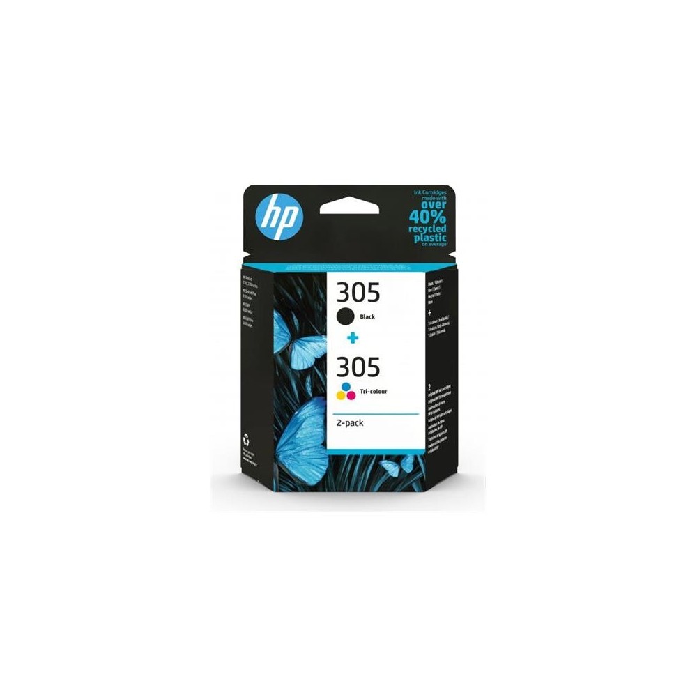 CARTUCCIA HP MULTIPACK 305 BK  305 CL 6ZD17AE