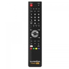 TELECOMANDO UNIVERSALE PER TV SUPERIOR FREEDOM USB 4IN1 BLACK SUPTUB003