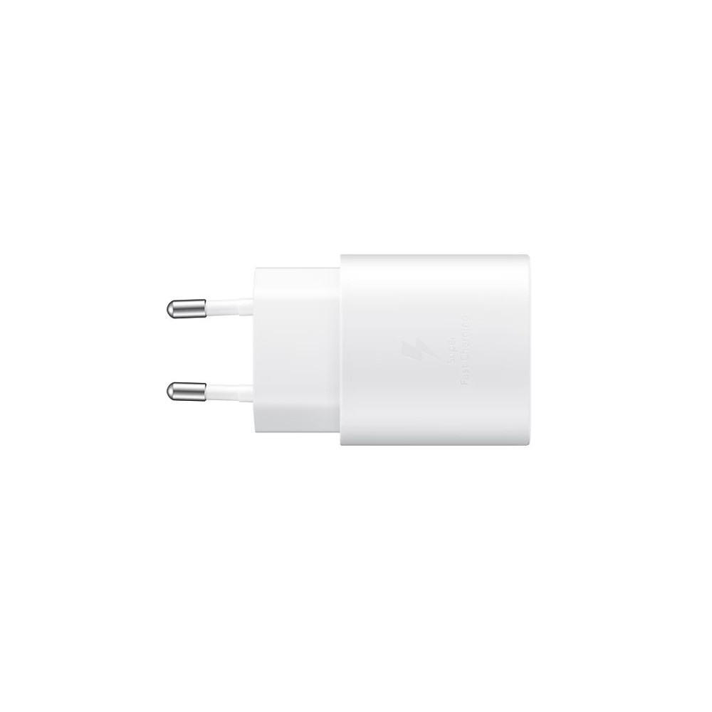 CARICABATTERIA DA RETE SAMSUNG SUPER FAST CHARGING 25W USB-C EP-TA800NWEGEU WHITE