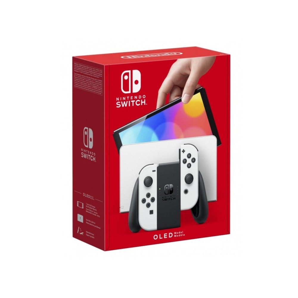 CONSOLE NINTENDO SWITCH OLED JOY-CON BIANCO ITALIA