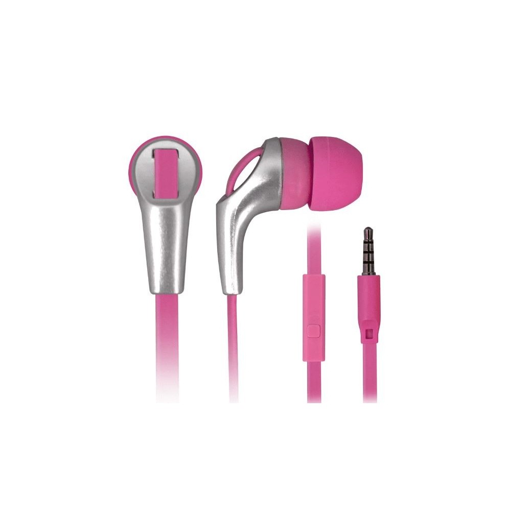 AURICOLARI  MICROFONO 35MM TECHMADE TM-IP002-PK PINK