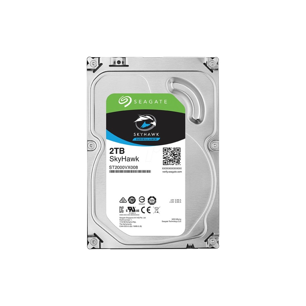 HARD DISK 35 SATA III 02TB SEAGATE SKYHAWK ST2000VX008