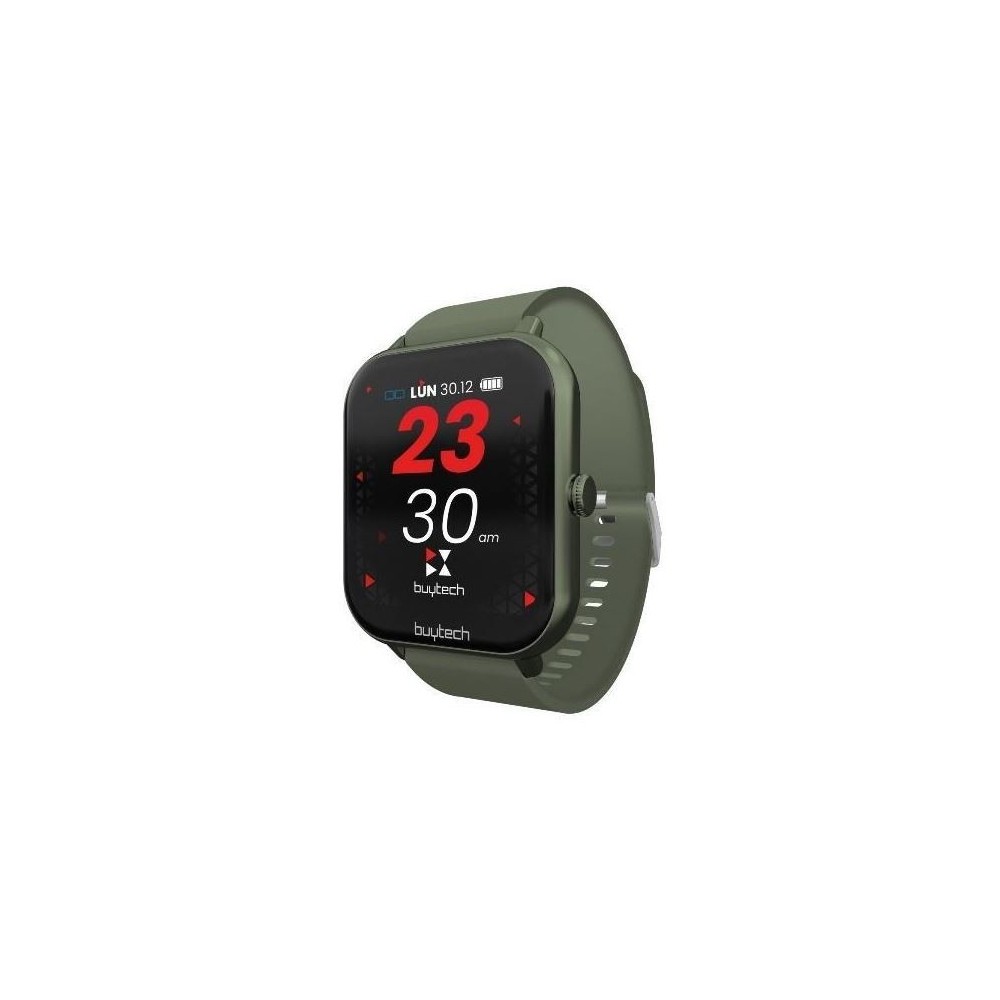 SMARTWATCH BUYTECH BY-ALFA-GR CASSA VERDE CON CINTURINO SILICONE VERDE