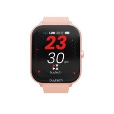 SMARTWATCH BUYTECH BY-ALFA-PK CASSA ROSA CON CINTURINO SILICONE ROSA