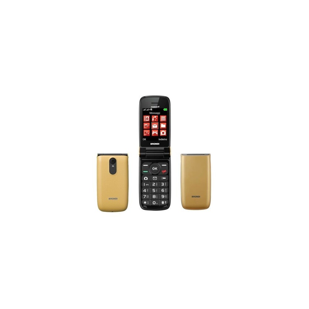 CELLULARE BRONDI MAGNUM 4 DUOS GOLD ITALIA