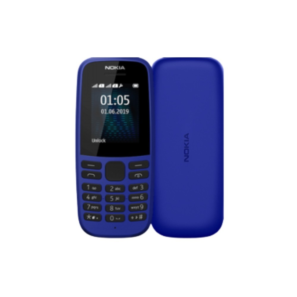 CELLULARE NOKIA 105 2019 DUOS BLUE ITALIA