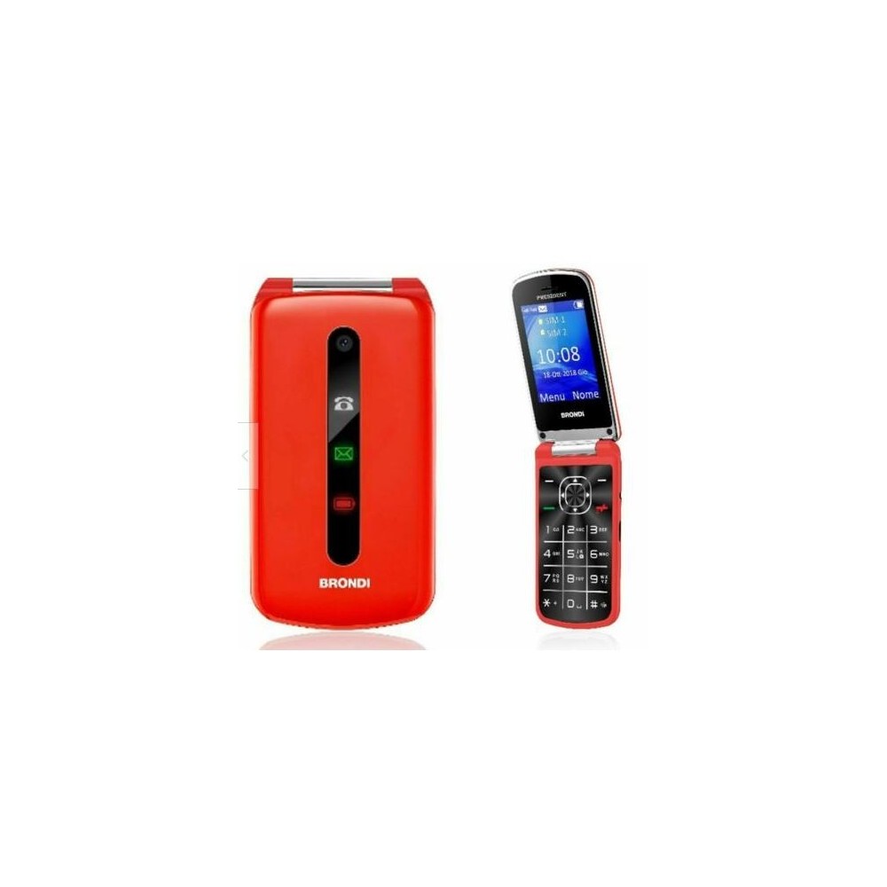 CELLULARE BRONDI PRESIDENT DUOS RED ITALIA