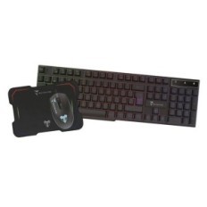 TASTIERA  MOUSE USB  MOUSEPAD GAMING TECHMADE TM-COMBOGAMING