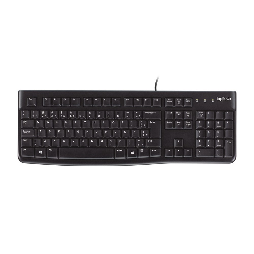 TASTIERA USB LOGITECH KEYBOARD K120 920-002492