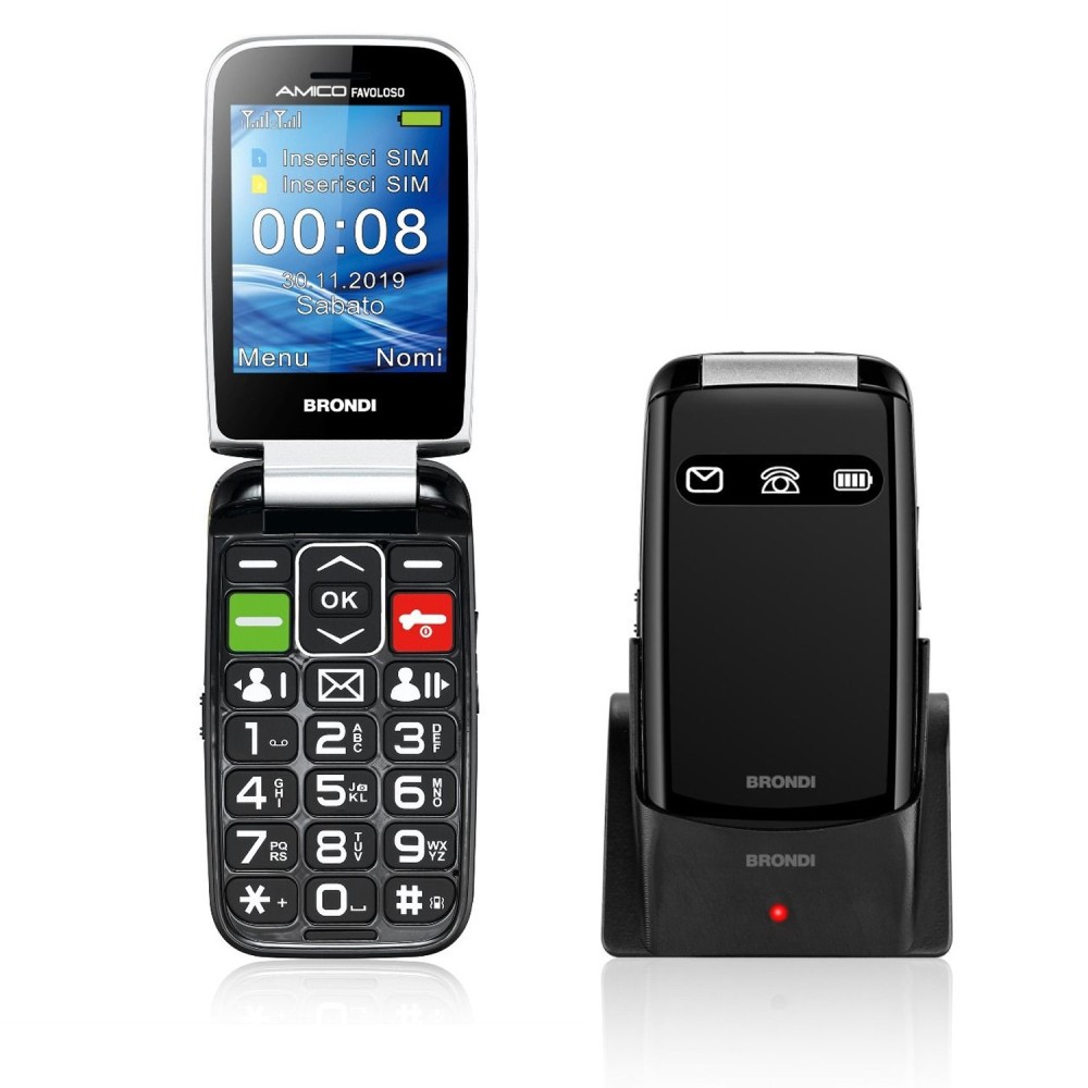 CELLULARE BRONDI FAVOLOSO DUOS BLACK ITALIA