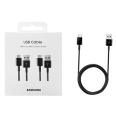 CAVO DATI/CARICA PER SMARTPHONE TYPE-C 1.5MT SAMSUNG CONFEZIONE DA 2PZ EP-DG930MBEGWW BLACK