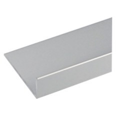 PROFILO PER FAI DA TE ANGOLARE TIPO L mm 40 x 15 x 15 - mt 1 col.argento