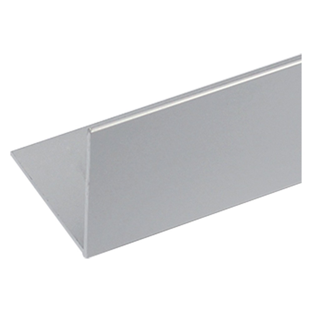 PROFILO PER FAI DA TE ANGOLARE mm 30 x 30 x 1 - mt 2 argento bril.