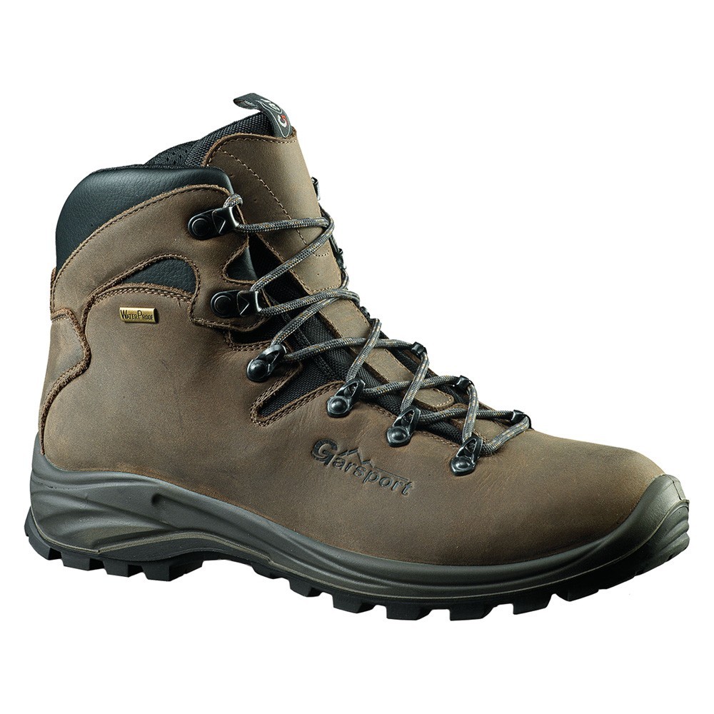 SCARPE PER TREKKING ALTE STELVIO TEX N. 44 - marrone