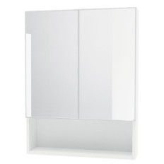 SPECCHIERA DA BAGNO DOPPIA ANTA 933 cm 62 x 155 x h.81 - bianca