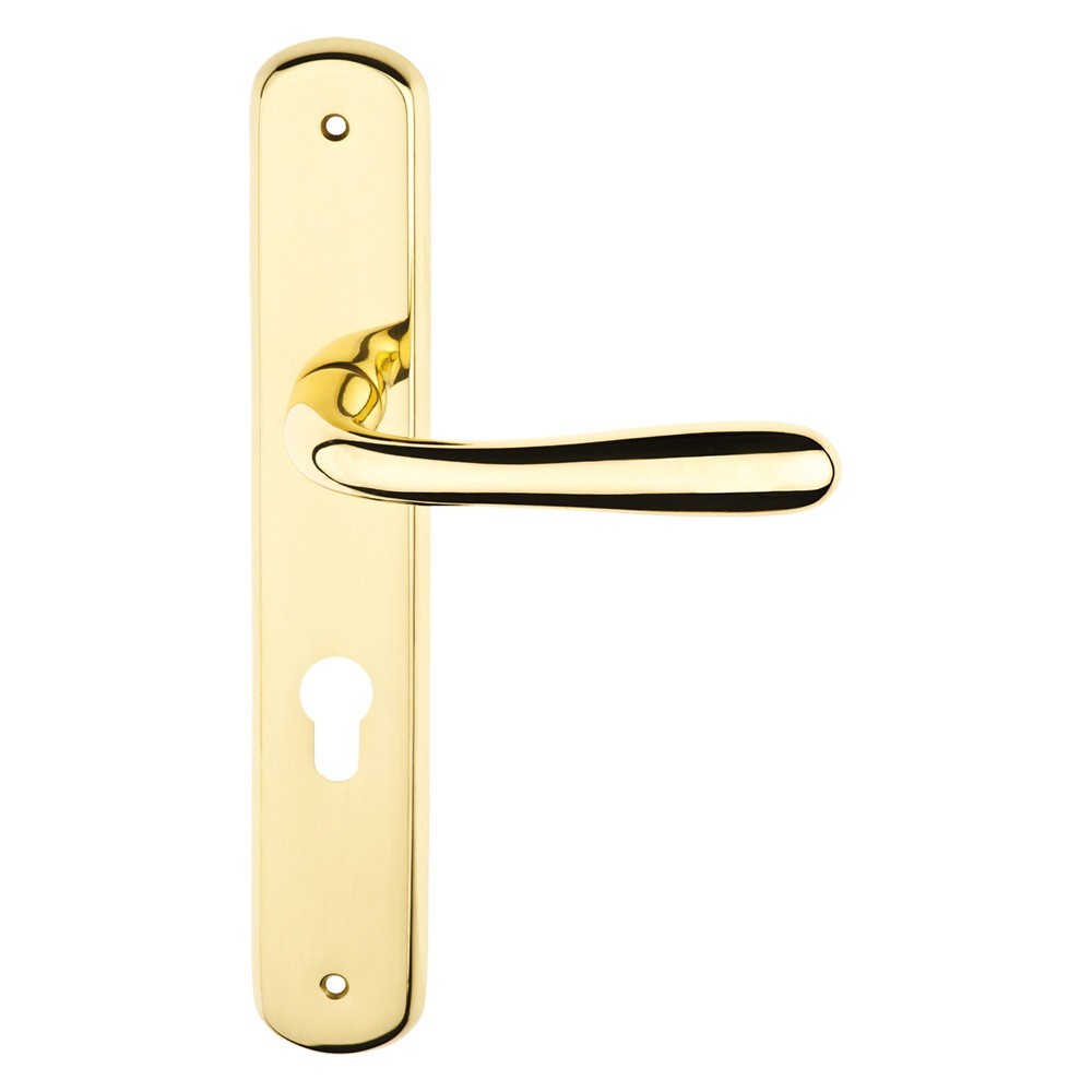 MANIGLIA GOCCIA Q8 x 85 - oro lucido verniciato