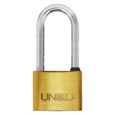 LUCCHETTO RETTANGOLARE ARCO LUNGO UNIKO mm 30 (chiave UL058)