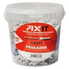 TASSELLO NYLON FIXIT Ø 6 x 33 mm TSP 4 x 40 mm 300 pz