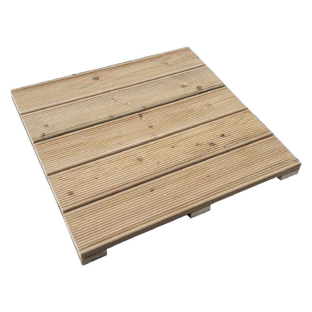 PEDANA PER GIARDINO IN LEGNO cm 50 x 50 x H 32