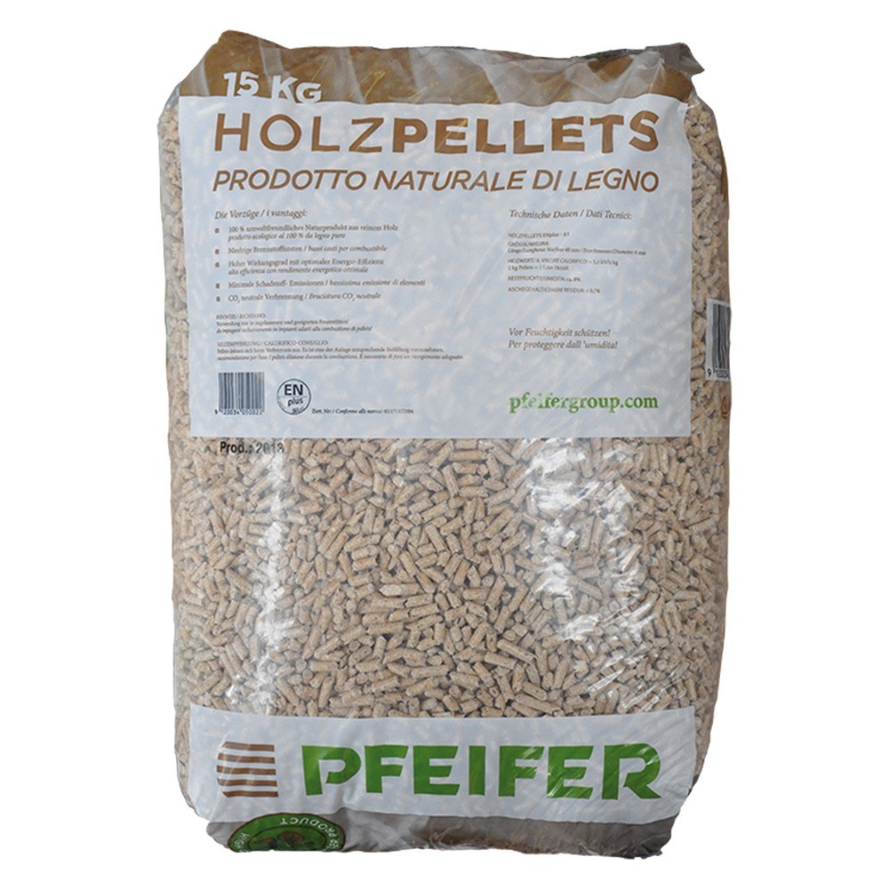 PELLET cf. da Kg 15 certificato DIN-PLUS