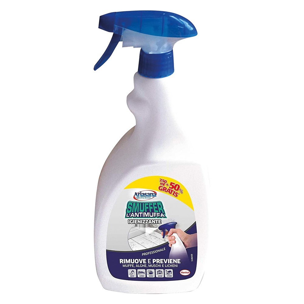 DETERGENTE ANTIMUFFA ARIASANA SMUFFER PROFESSIONA 250 ml  50% gratis