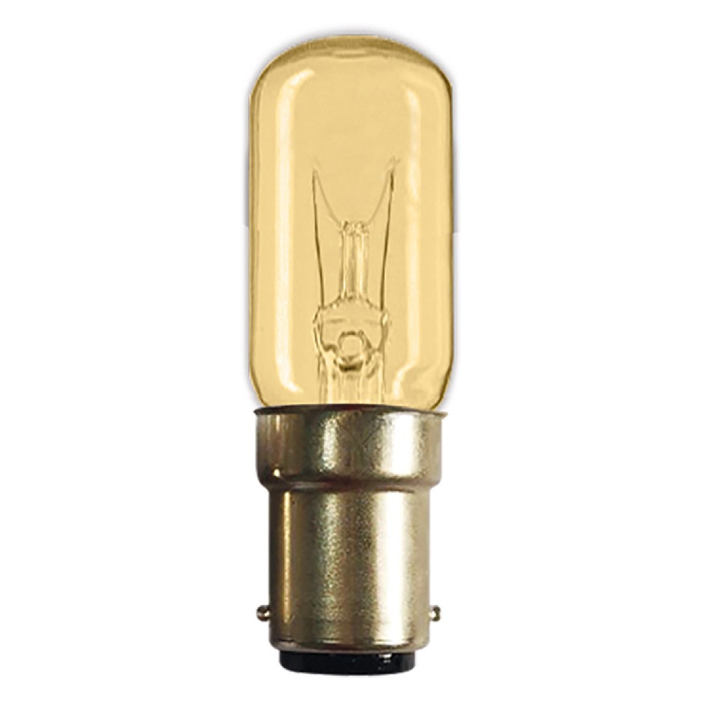 LAMPADINA AD INCANDESCENZA TUBOLARE 15W B15D - mm 17 x 57