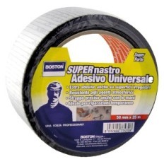 NASTRO TELATO UNIVERSALE mm. 50 x 5 mt - bianco