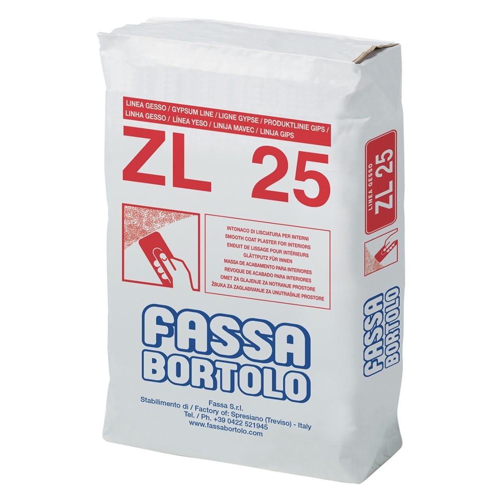 INTONACO DI LISCIATURA ZL 25 Kg. 5