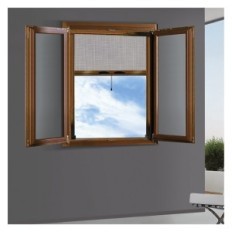 ZANZARIERA A RULLO VERTICALE PER FINESTRA cm 160 x 170 - bianca