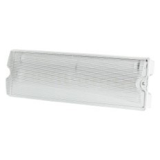 LAMPADA EMERGENZA DA PARETE 3W / 16 led - cm.346 x 107 x 6