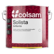 SMALTO SINTETICO BRILLANTE SOLISTA Lt. 0750 Bianco