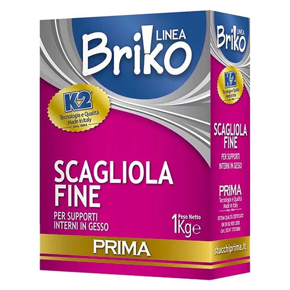 SCAGLIOLA FINE IN POLVERE BRIKO K2 Kg. 4 - sacchetta