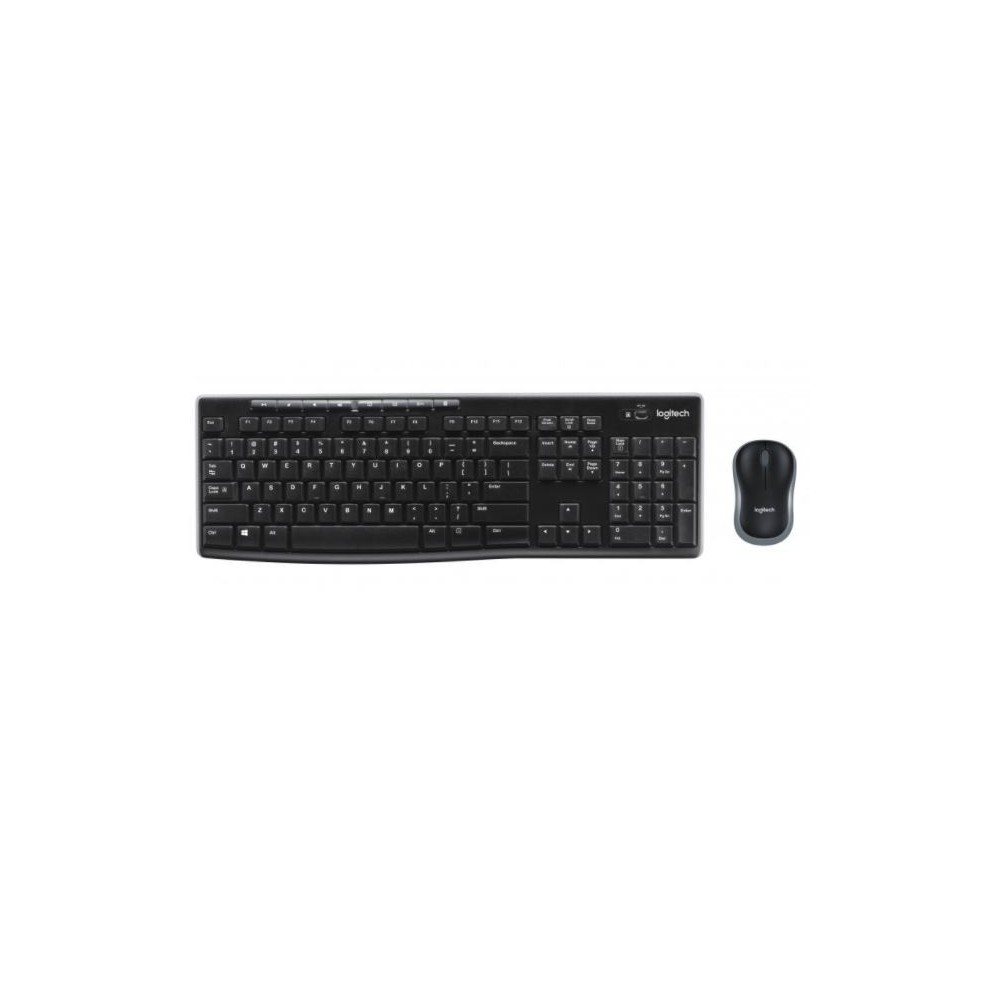 TASTIERA  MOUSE OTTICO WIRELESS LOGITECH MK270 920-004512