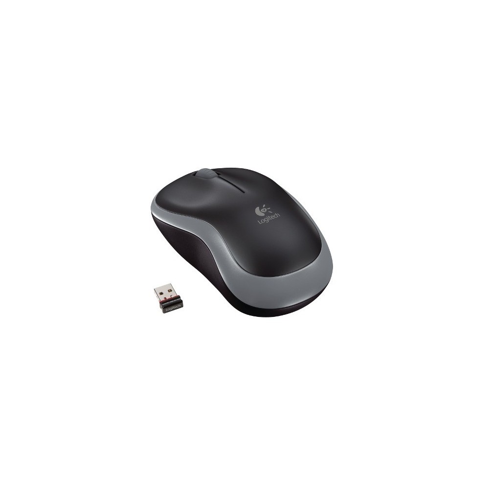 MOUSE OTTICO CORDLESS USB LOGITECH M185 SWIFT GREY 910-002238