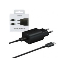 CARICABATTERIA DA RETE SAMSUNG SUPER FAST CHARGING 25W USB-C  CAVO TYPE-C EP-TA800XBEGWW BLACK