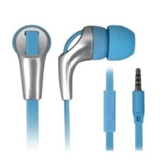 AURICOLARI  MICROFONO 35MM TECHMADE TM-IP002-LB LIGHT BLUE