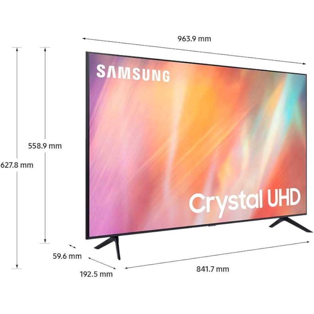 TV LED 43 SAMSUNG 4K UE43DU7172 SMART TV EUROPA BLACK