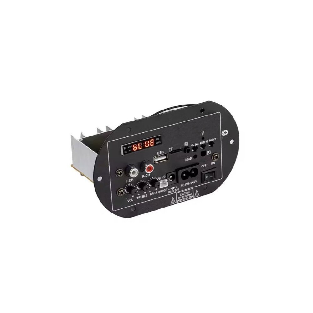 Modulo amplificatore 200W con Bluetooth/USB/SD