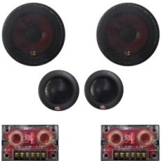 Kit Car audio sistema a 2 vie tweeter/woofer/filtri 450W