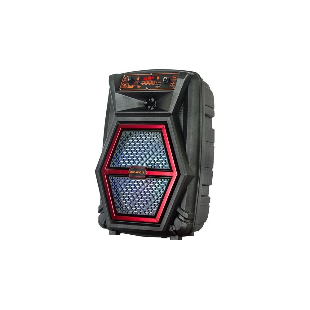 Cassa acustica portatile ricaricabile 8 20W Luce LED Bluetooth TWS SD/USB/Radio KOLAV-Q14