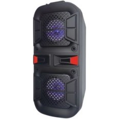 Cassa acustica 2x 4 20W Batteria Effetti LED Bluetooth/SD/USB/Radio LiGE-A48