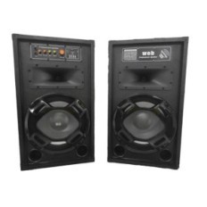 Coppia casse acustiche amplificate da 12 con Bluetooth 250W max