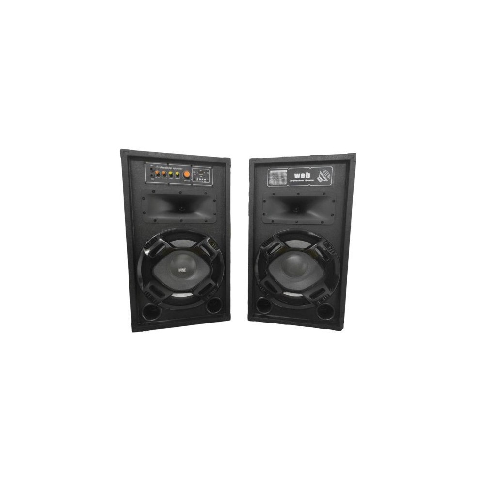 Coppia casse acustiche amplificate da 12 con Bluetooth 250W max