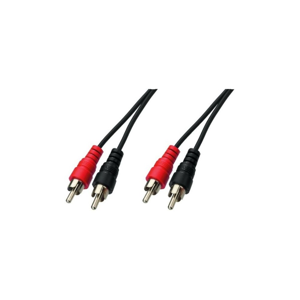 Cavo stereo 2x RCA maschio - 2x RCA maschio - 5 metri