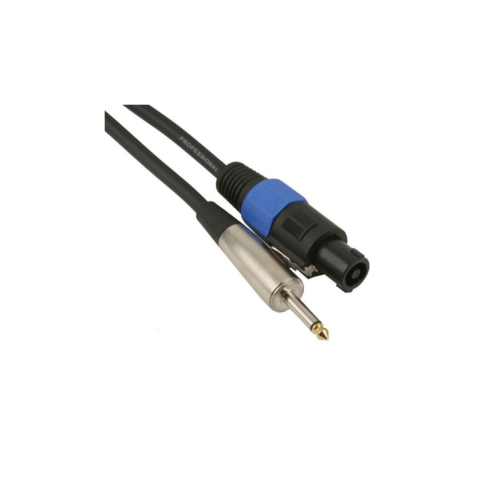 Cavo audio Jack 6.3mm maschio - Speakon maschio - 10 metri