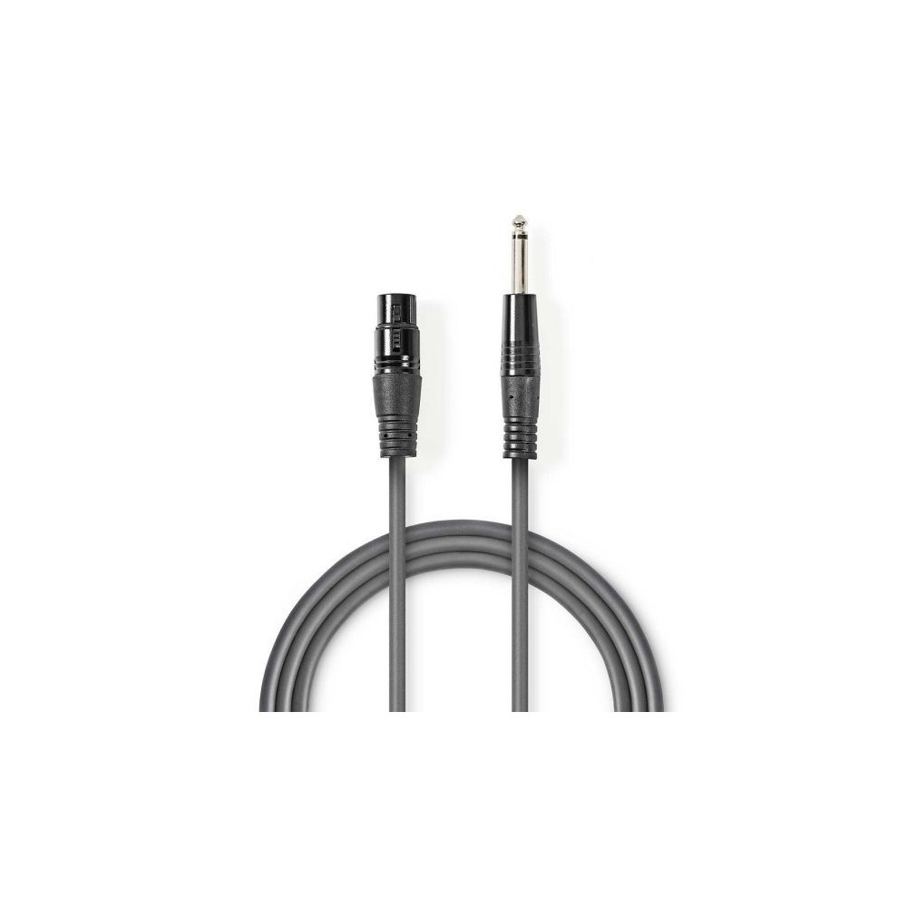 Cavo Audio XLR non Bilanciato Femmina a 3 Pin XLR-Maschio da 635mm 1.5m