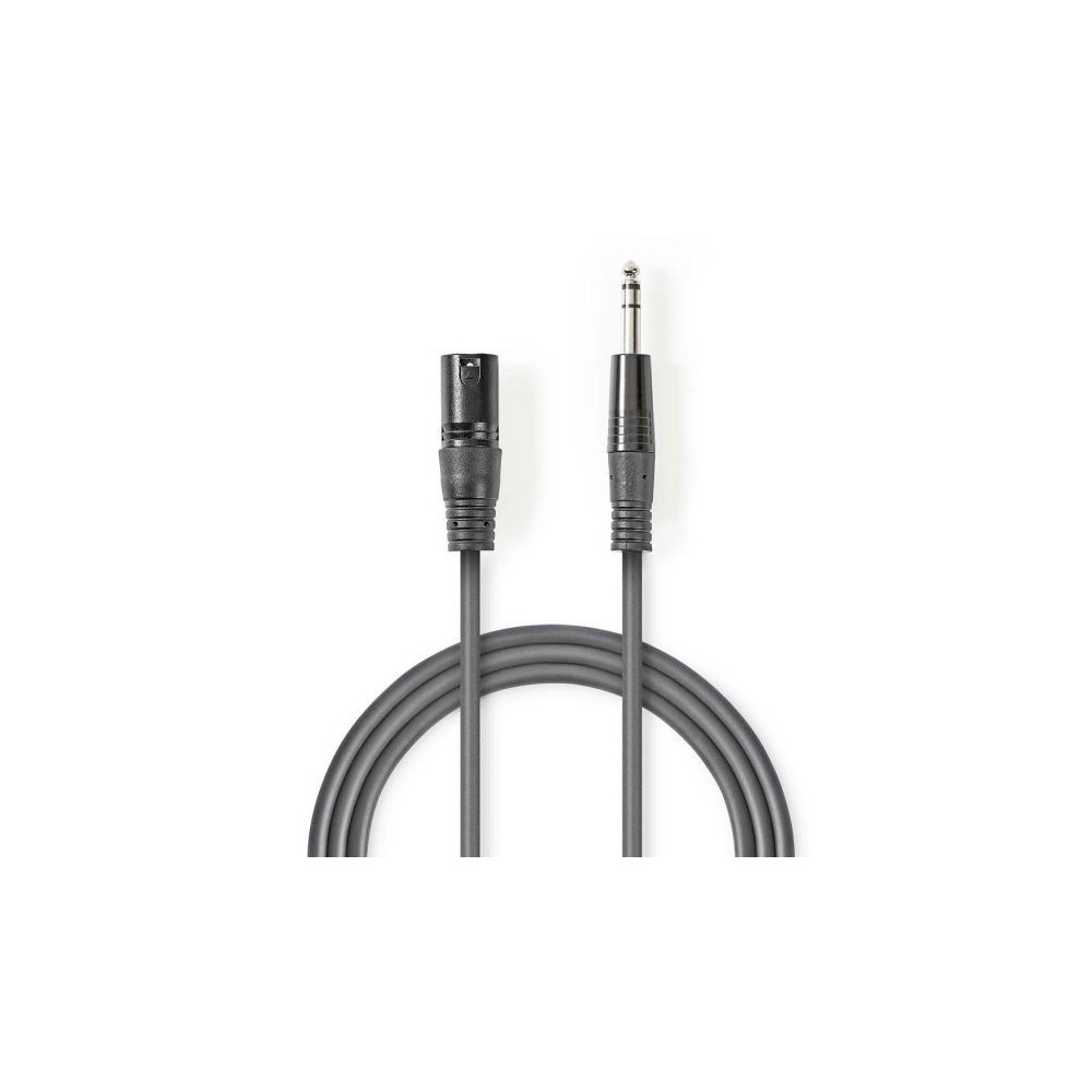 Cavo Audio XLR Bilanciato Maschio a 3 Pin XLR-Maschio da 635mm 3m