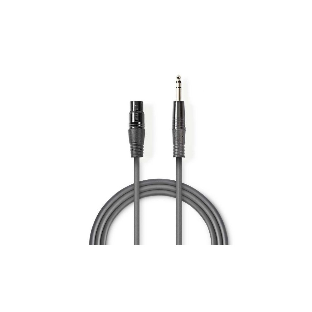 Cavo Audio XLR Bilanciato Femmina a 3 Pin XLR - Maschio da 635mm 1.5m