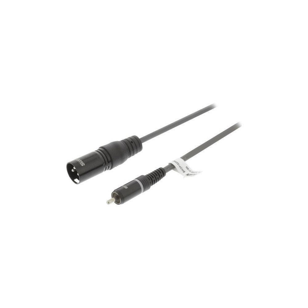 Cavo audio XLR 3 pin maschio-RCA maschio Sweex