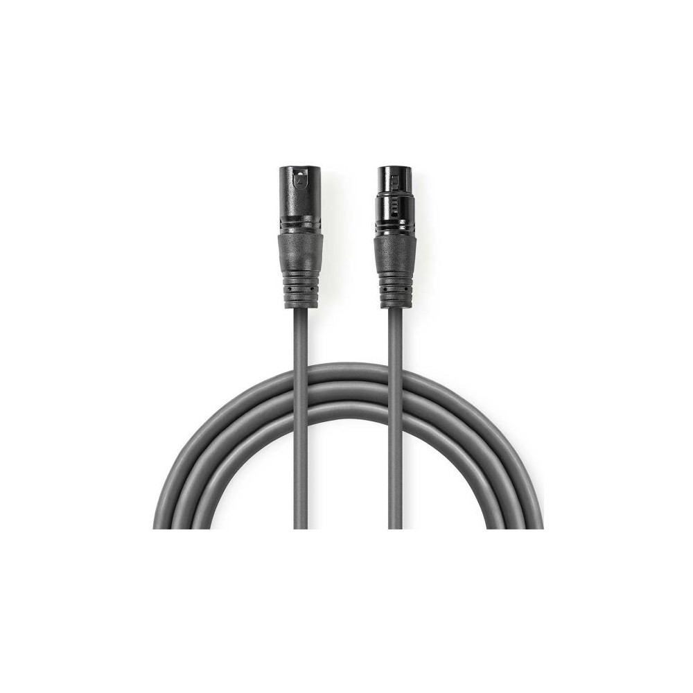 Cavo audio bilanciato XLR a 3 pin maschio-femmina 10m